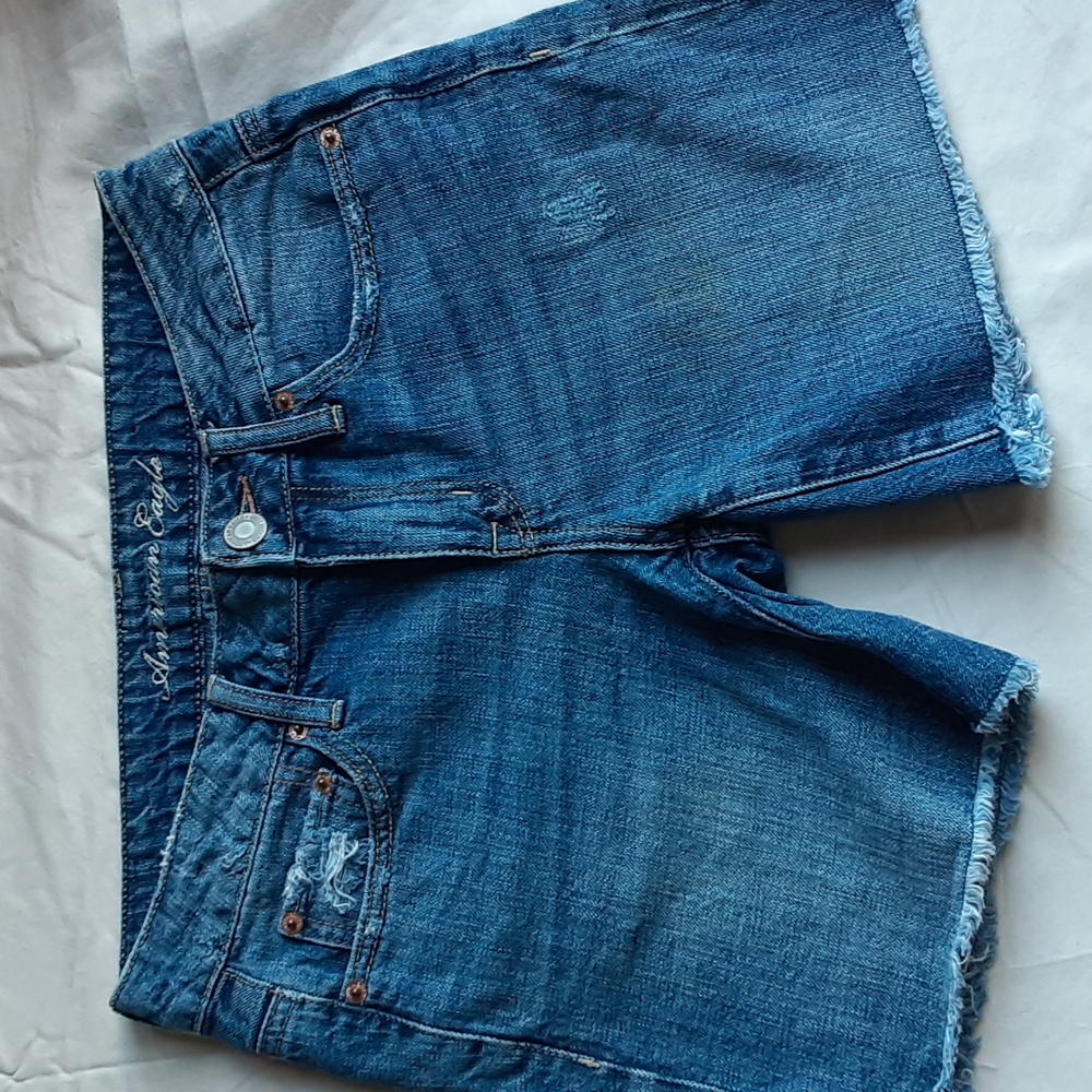 AEO cutoff jean shorts